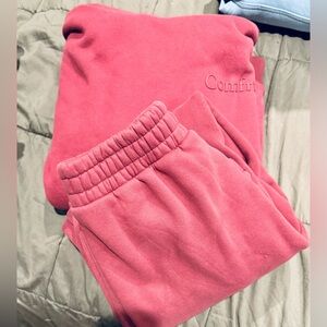 Berry Comfrt Sweatshirt and Joggers Set